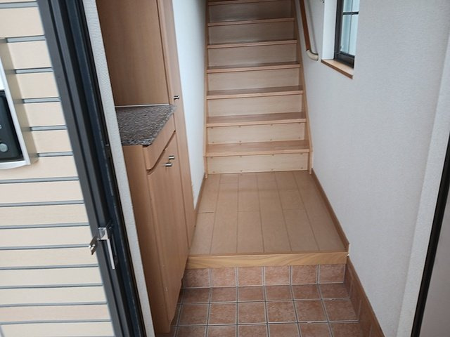 ソレイユⅥの玄関