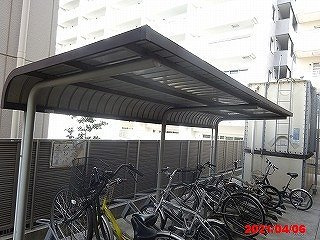 レオパレスヴェローチェのその他|屋根付き駐輪場