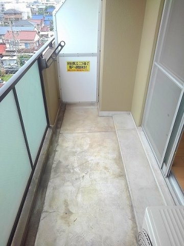 ドミール本城のバルコニー