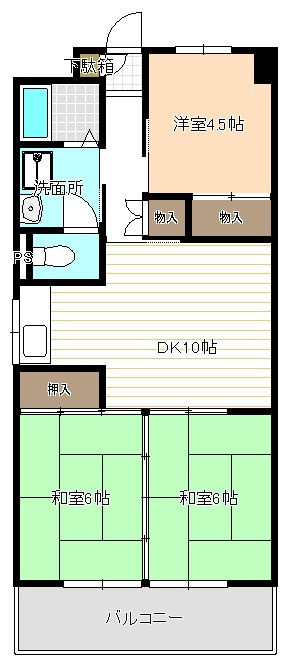 ラ・ポルトの間取り