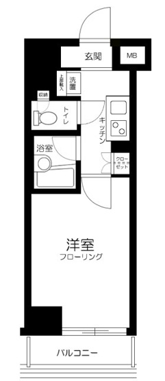 【間取り】 | ルーブル池上伍番館