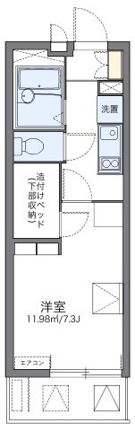 レオパレスＩｔｏの間取り