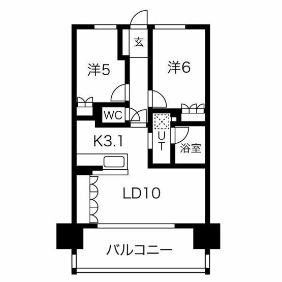 【間取り】 | ファミリアーレ名駅マークレジデンス