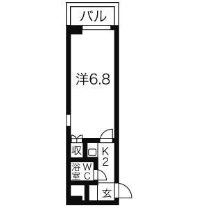 【間取り】 | ニッシンハイツ千代田