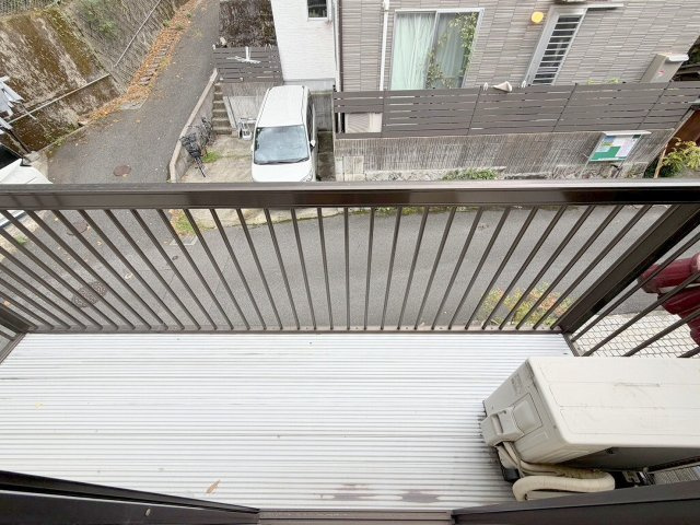 フレグランス日高のバルコニー