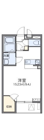 レオネクストハーモニーの間取り