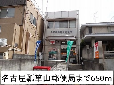 ソレイユ八反の周辺|名古屋瓢箪山郵便局まで650m