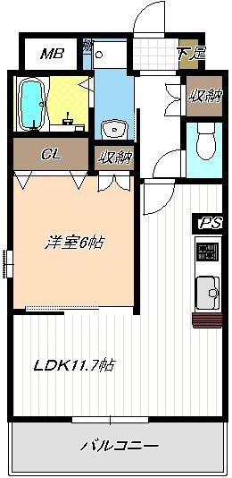 エステーラ小碓の間取り