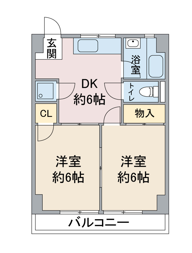 水野マンションの間取り