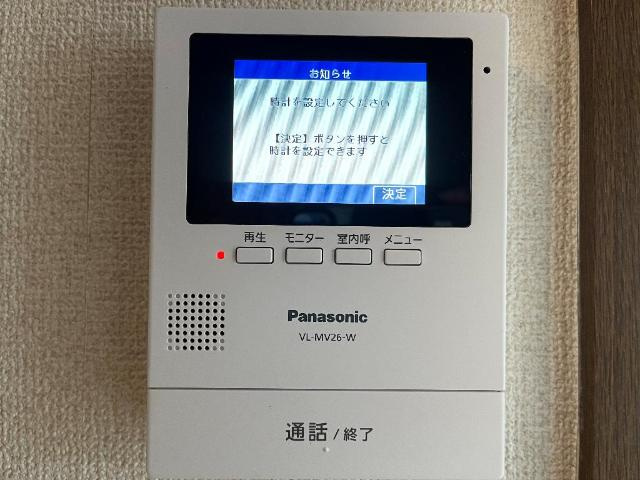 クレストール瑞雲郷の内装|カメラ付インターホン