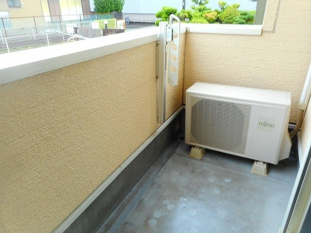 アプリコットのバルコニー