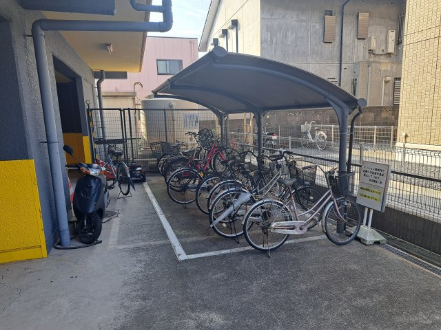 鳥山ハイツ　301のその他共用部分|駐輪場です。