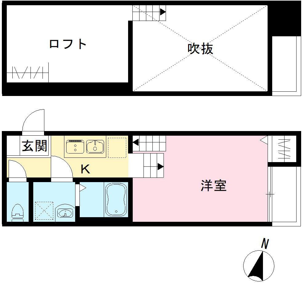 Ｓｅｒｅｎｏ内田橋の間取り