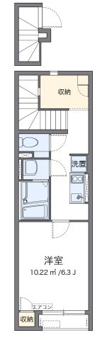 クレイノＫＡＧＯＨＡＲＡⅡの間取り|代表的な間取のため実際の間取とは異なる場合があります