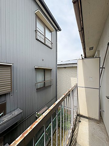 星宮荘のバルコニー
