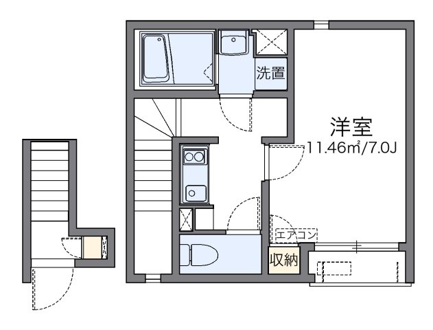 レオネクスト宝の間取り|代表的な間取のため実際の間取とは異なる場合があります