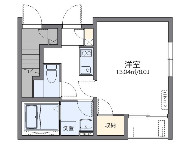 レオネクスト川西の間取り|代表的な間取のため実際の間取とは異なる場合があります