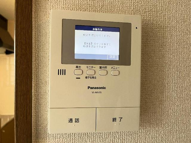 クレストール瑞雲郷の内装|カメラ付インターホン