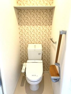 【トイレ】 | シャーメゾン大門 | 温水洗浄暖房便座