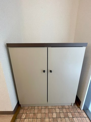ベルサーチ植田の収納|専用の収納スペースです