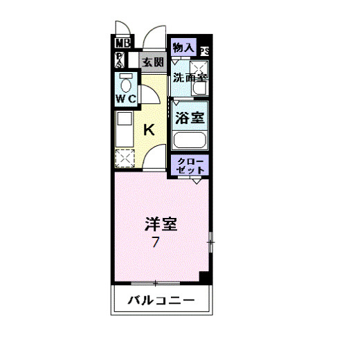 ゼファーの間取り