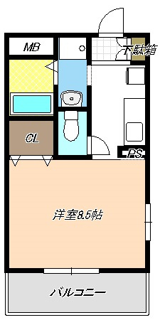 ベイコートの間取り
