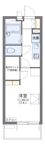 レオパレス玉楽の間取り