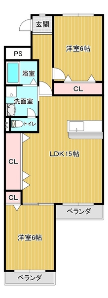 プルミエ小島の間取り