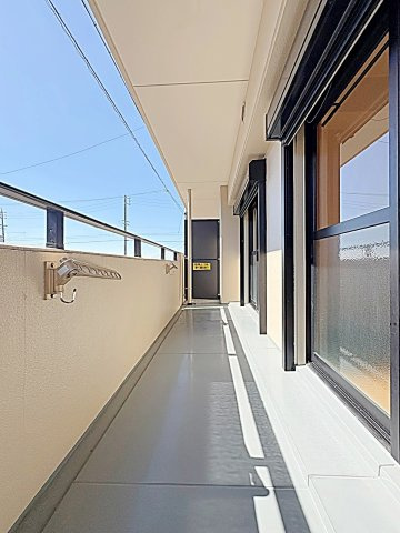 レージュ至来のバルコニー