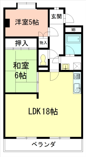 ステージ２１の間取り
