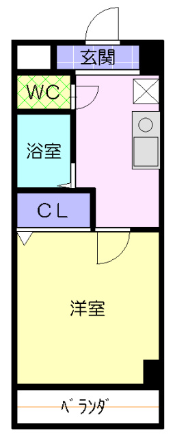 ソレイユ東海通の間取り