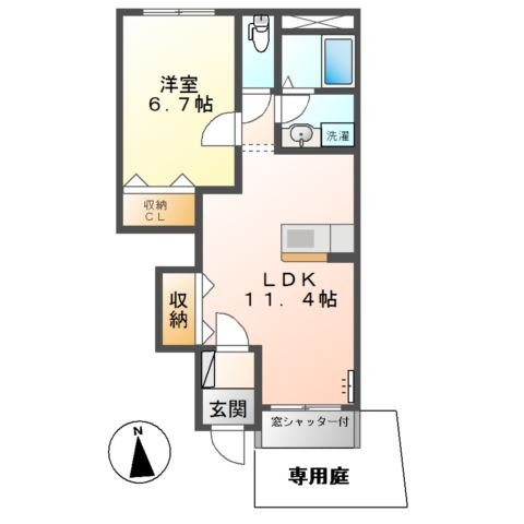 フォレストの間取り