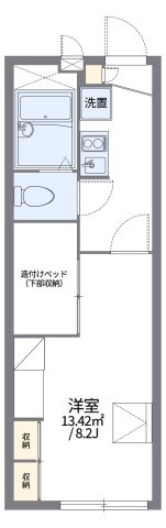レオパレスシェソア　今伊勢の間取り