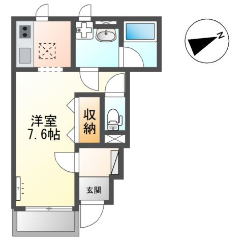 ミジュールの間取り