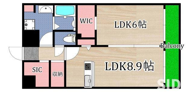 【間取り】 | 京橋パンション