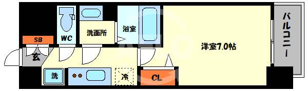 アドバンス大阪ベイココナの間取り|アドバンス大阪ベイココナ　間取り