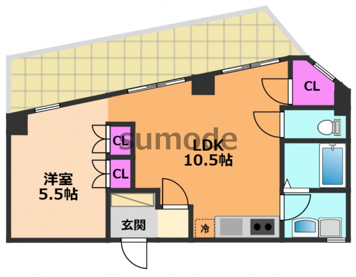 ＵＩビルの間取り