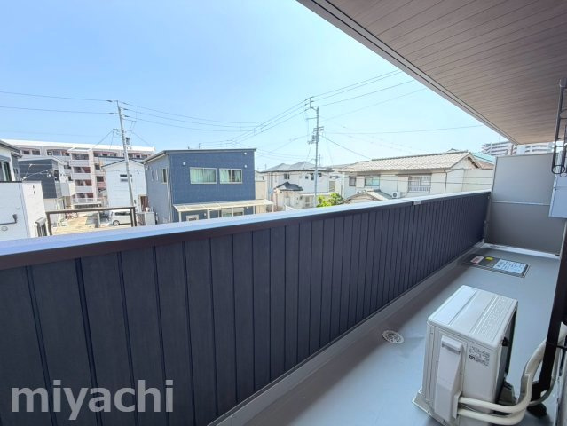 フィオーレガーデン北田宮　Cのバルコニー