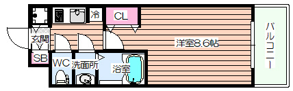 【間取り】 | スワンズシティ堂島川