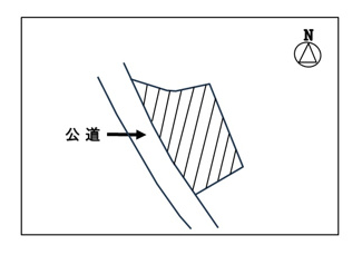 【土地図】 | 岡谷市田中町２丁目　売地④ | 区画図