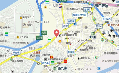 【地図】 | ファーストフィオーレ福島野田Ⅱ
