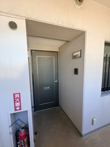 春日須玖パークホームズの玄関