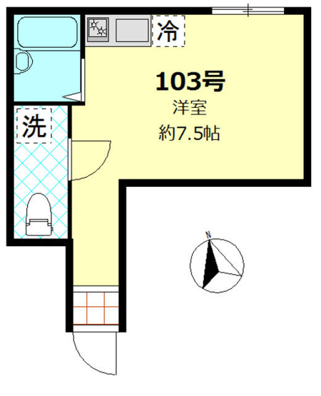 【間取り】 | ジョポック仲六郷