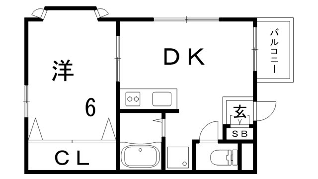 アクエルド諏訪山の間取り