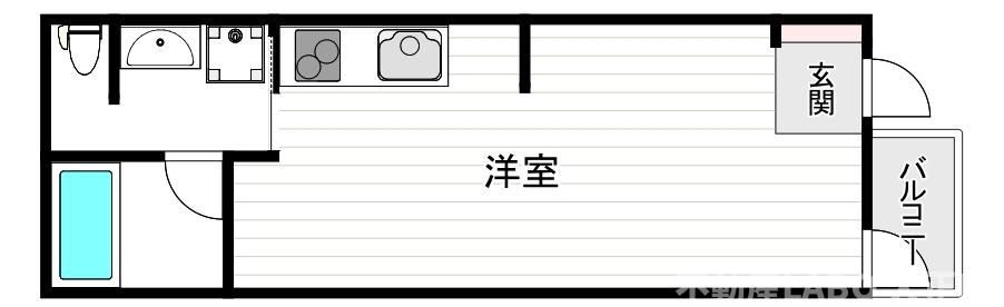 Nesta Residence 大正の間取り