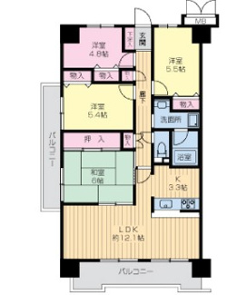 【間取り】 | CASSIA南住吉　大空小学校区 | CASSIA南住吉（カッシア南住吉）　間取り