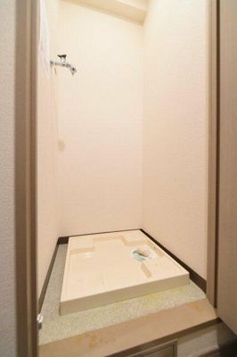 【洗面所】 | 菱和パレス九段 | 室内洗濯機置場