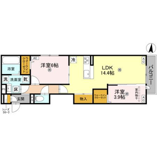 【間取り】 | PassaroGrande墨江EAST | PassaroGrande墨江EAST　間取り