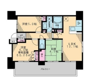【間取り】 | スカイグランデ船橋宮本 | 間取りです。