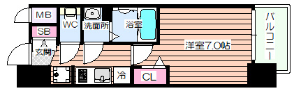 【間取り】 | アドバンス大阪ベイココナ